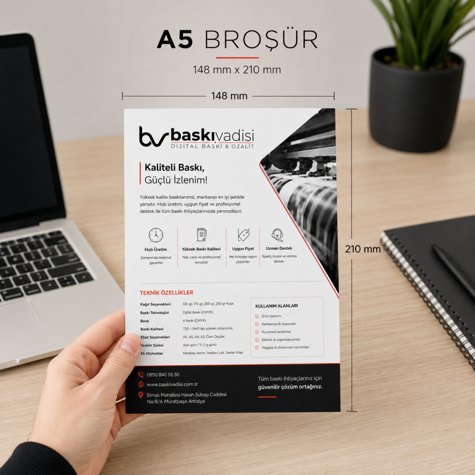 A5 Broşür