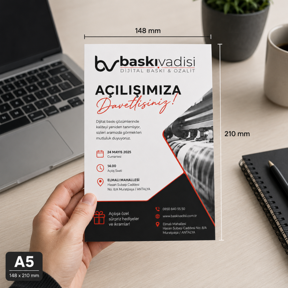 Etkinlik Duyuru Broşürü