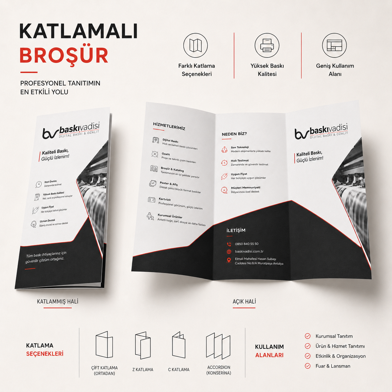Katlamalı Broşür