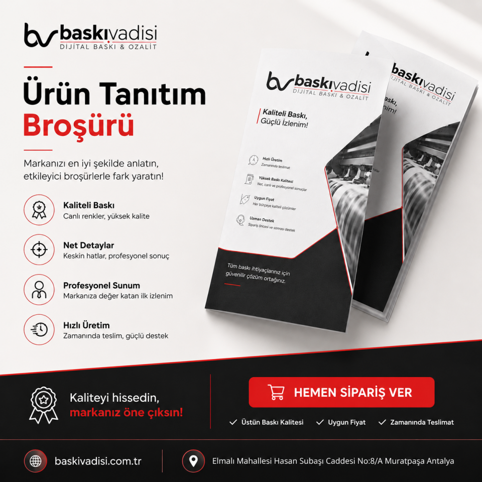 Ürün Tanıtım Broşürü