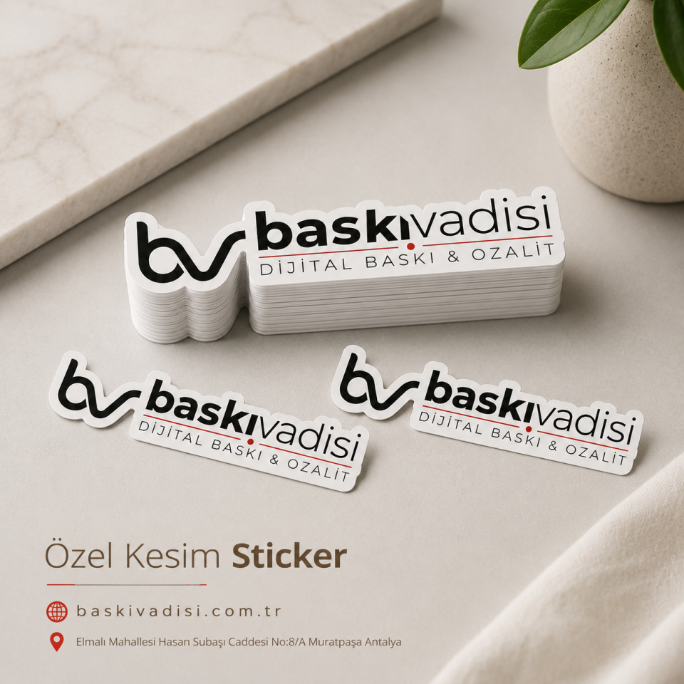 Özel Kesim Sticker