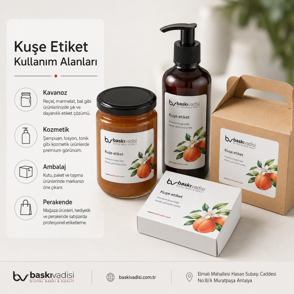 Kuşe Etiket