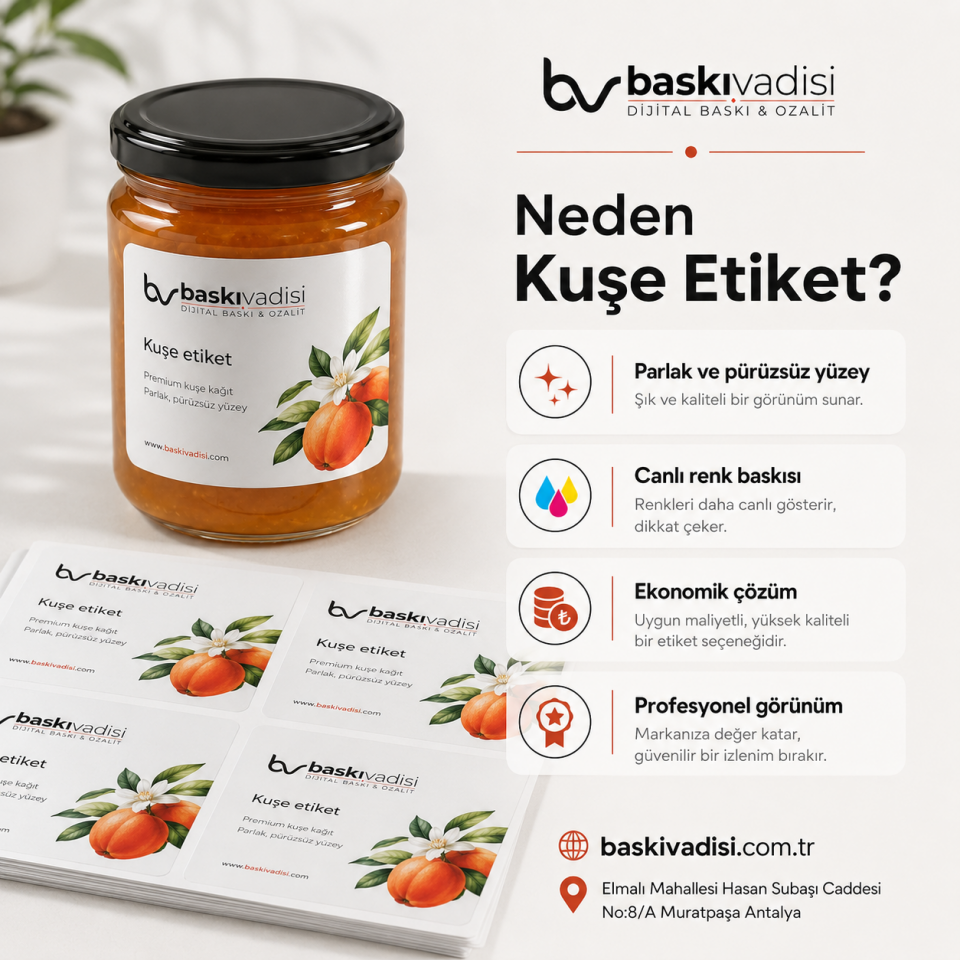 Kuşe Etiket