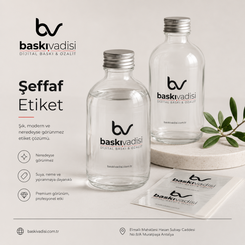 Şeffaf Etiket