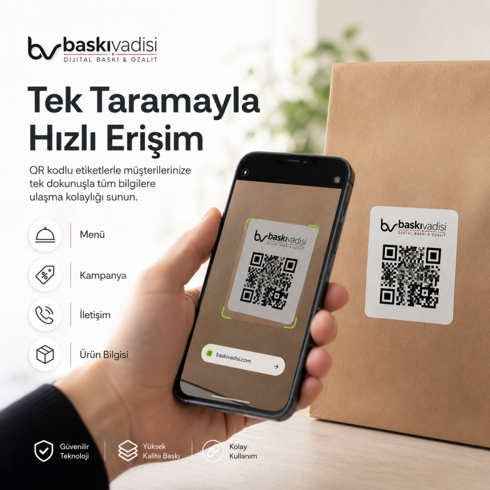 Qr Kodlu Etiket