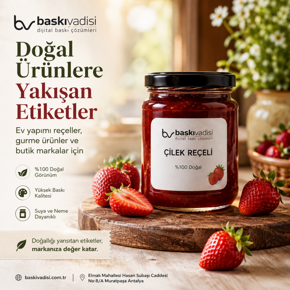 Kavanoz Etiketi