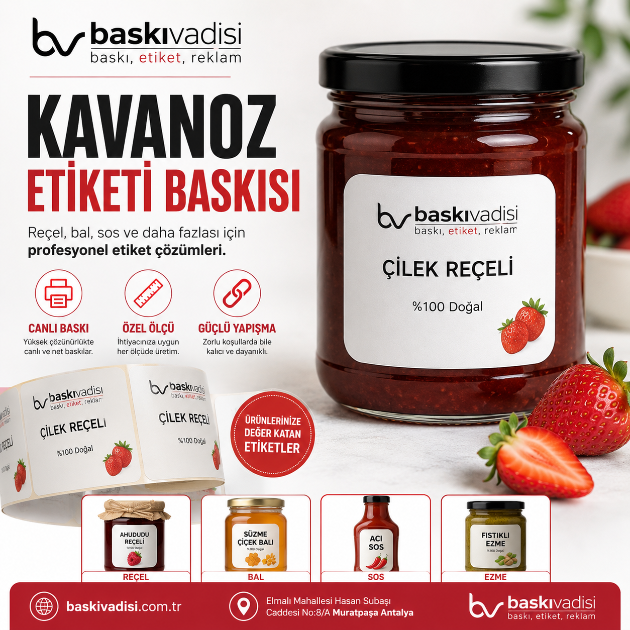 Kavanoz Etiketi