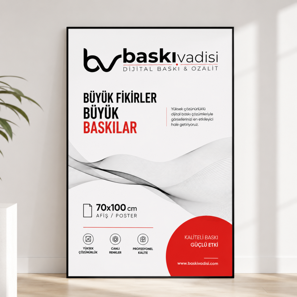70X100 Afiş