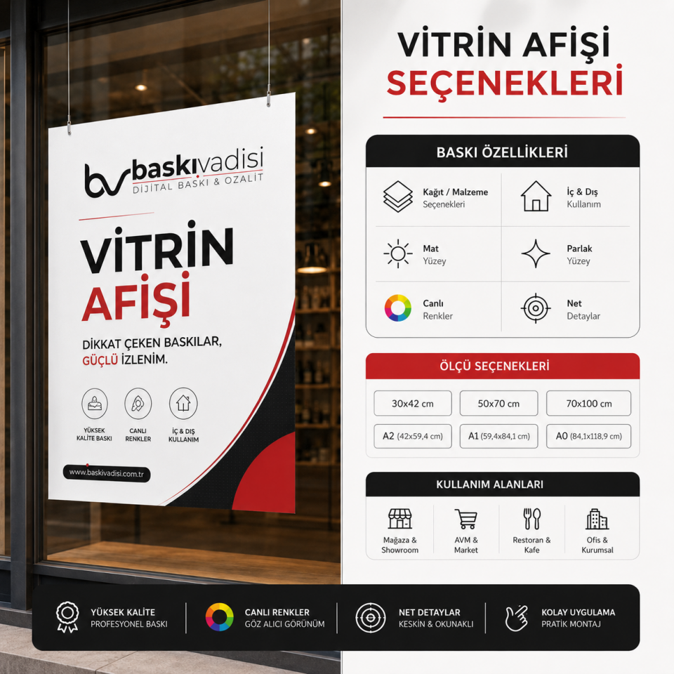 Vitrin Afişi
