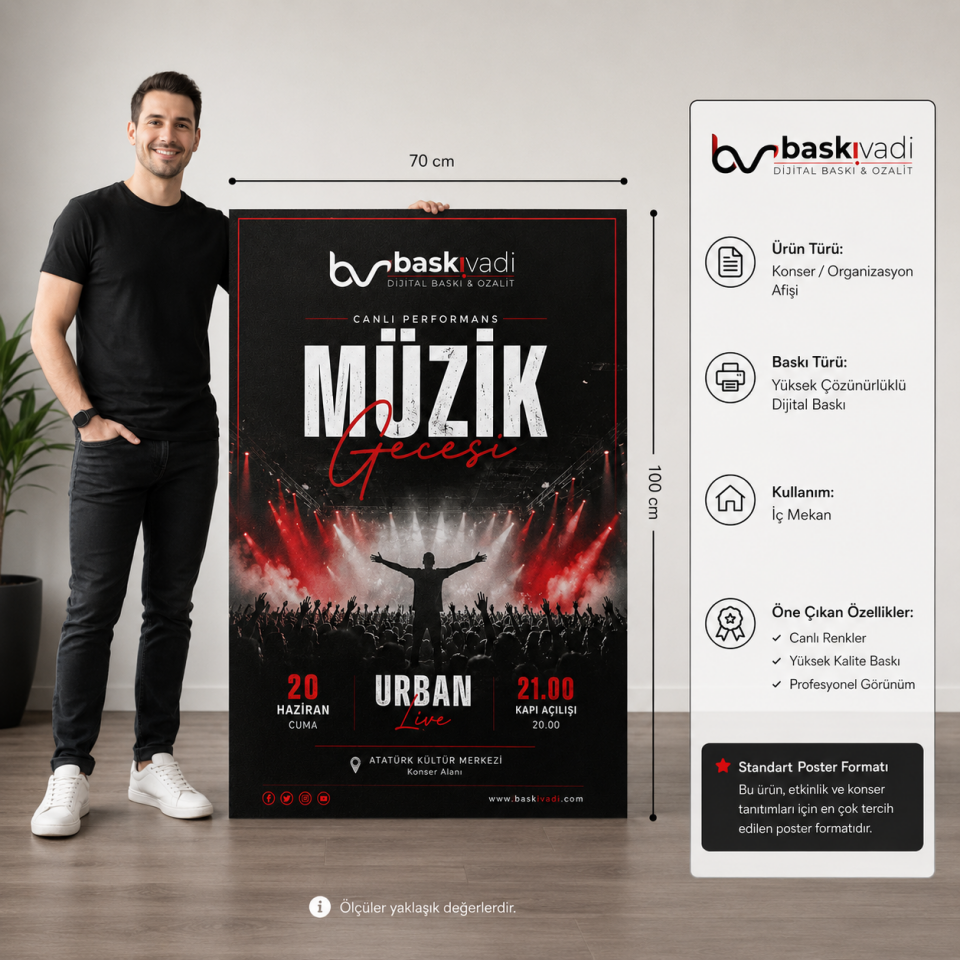 Konser / Organizasyon Afişi