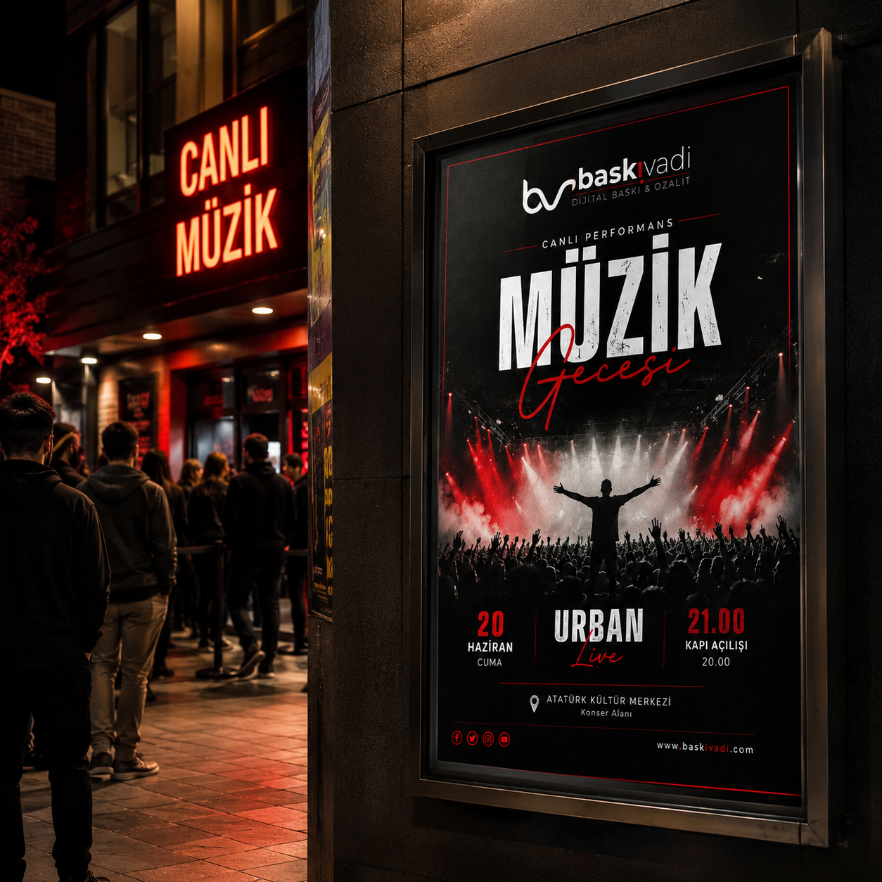 Konser / Organizasyon Afişi
