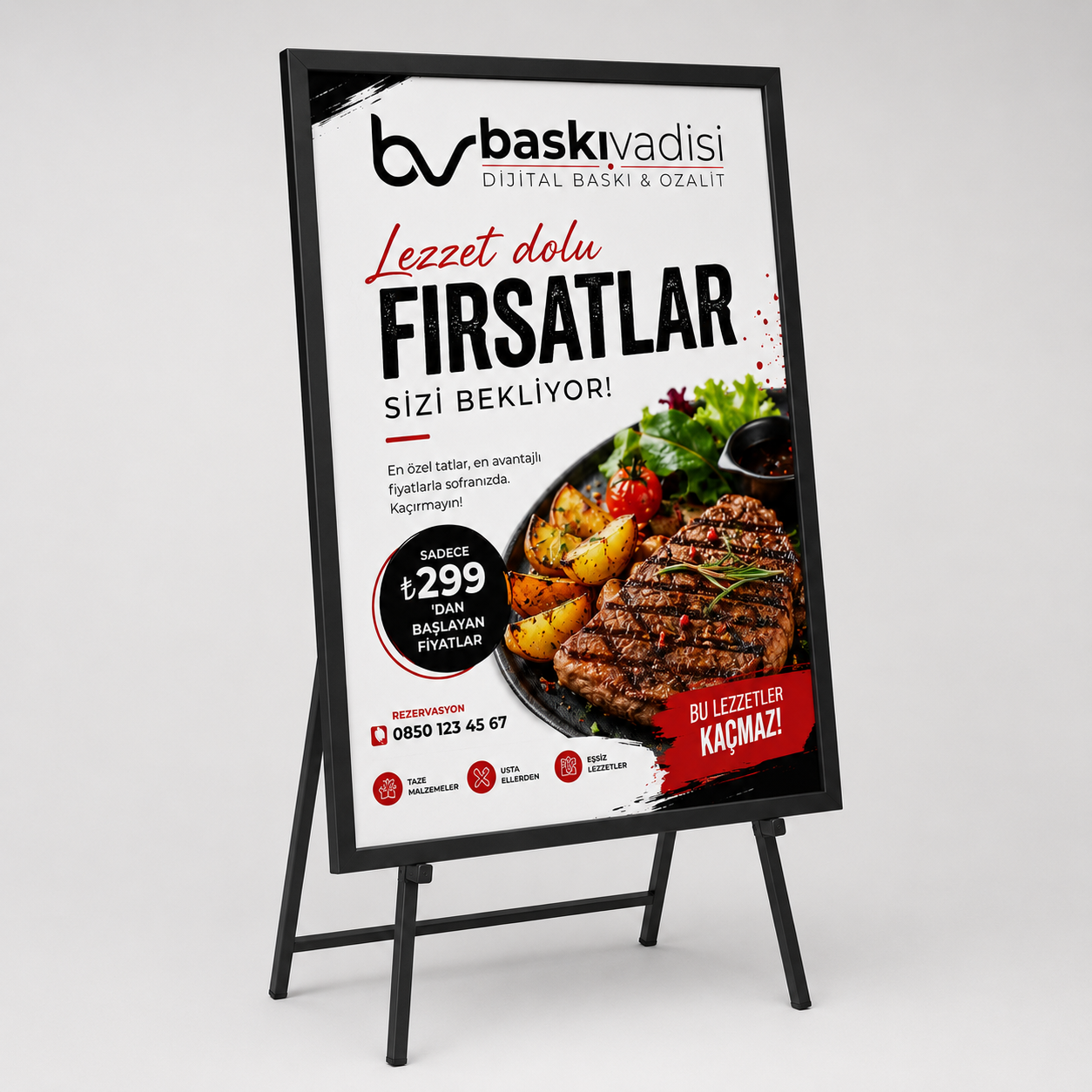 Restoran Kampanya Afişi