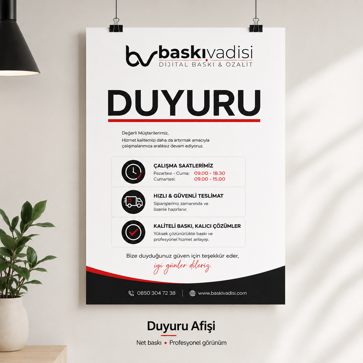 Duyuru Afişi