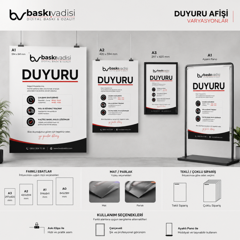 Duyuru Afişi