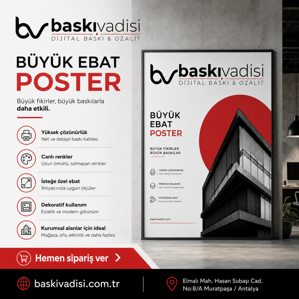 Büyük Ebat Poster