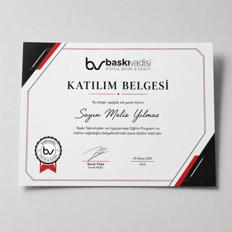 Katılım Belgesi