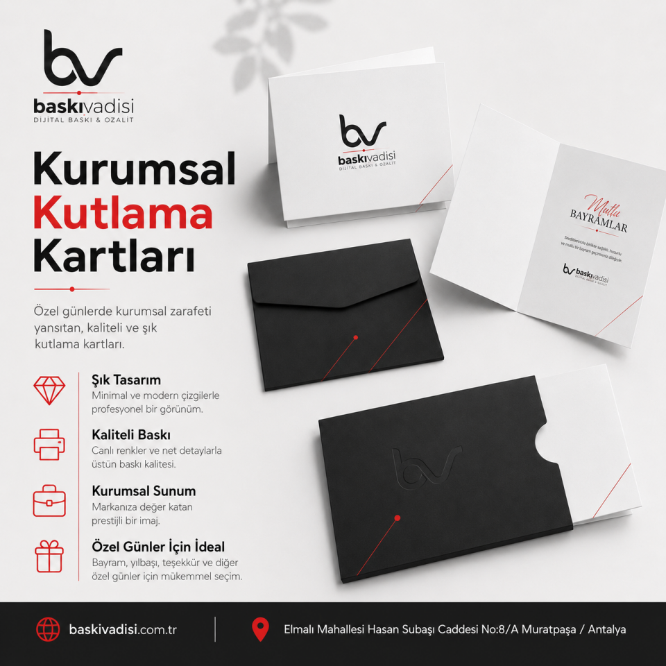 Kurumsal Tebrik Kartı