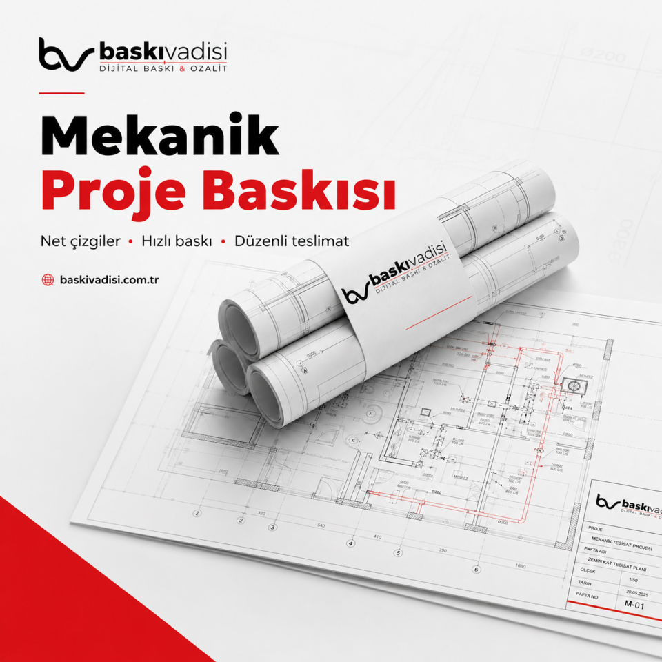 Mekanik Proje Baskı