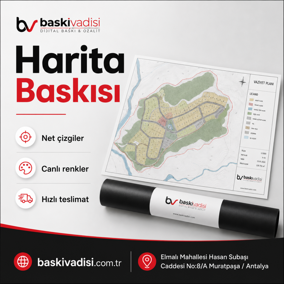 Harita Baskı