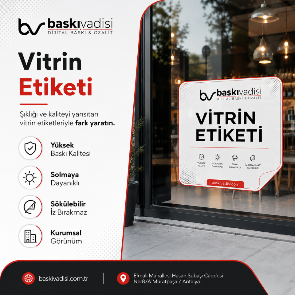 Vitrin Sticker