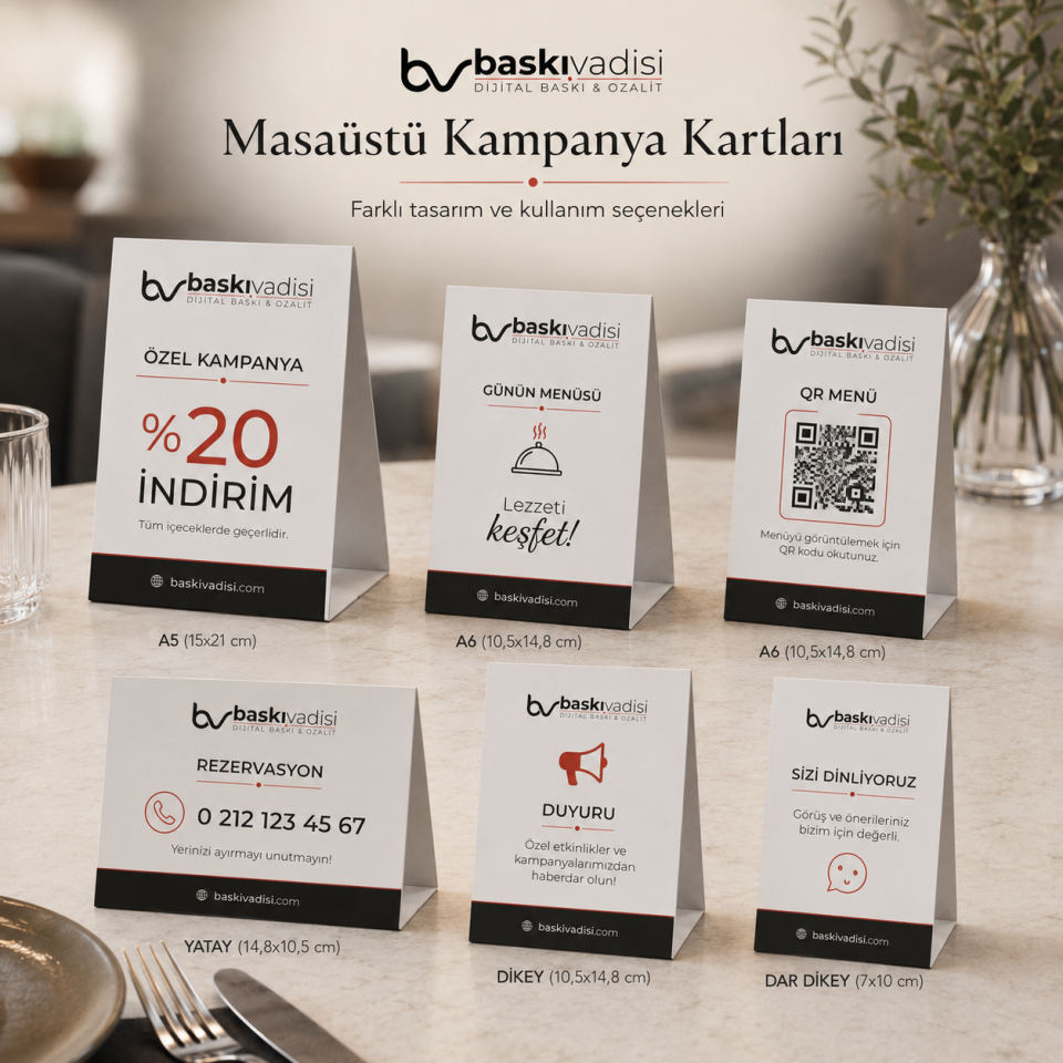 Masaüstü Kampanya Kartı