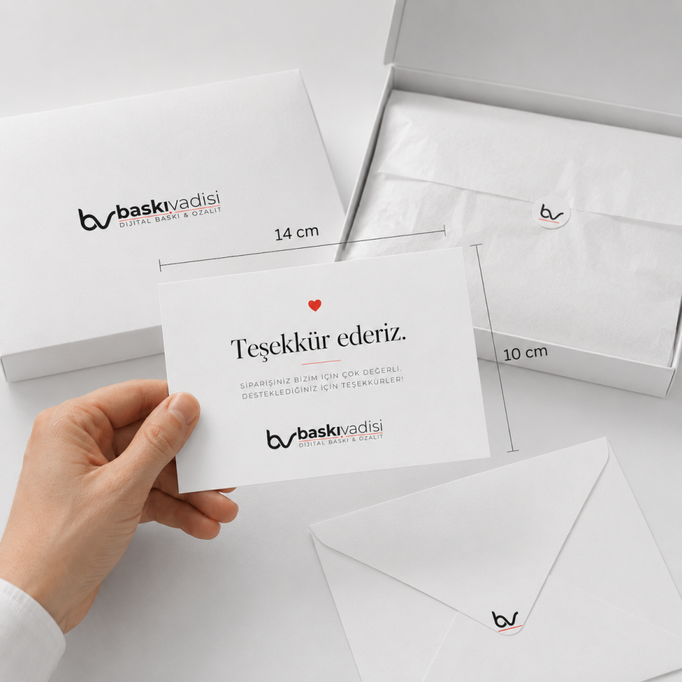 Teşekkür Kartı