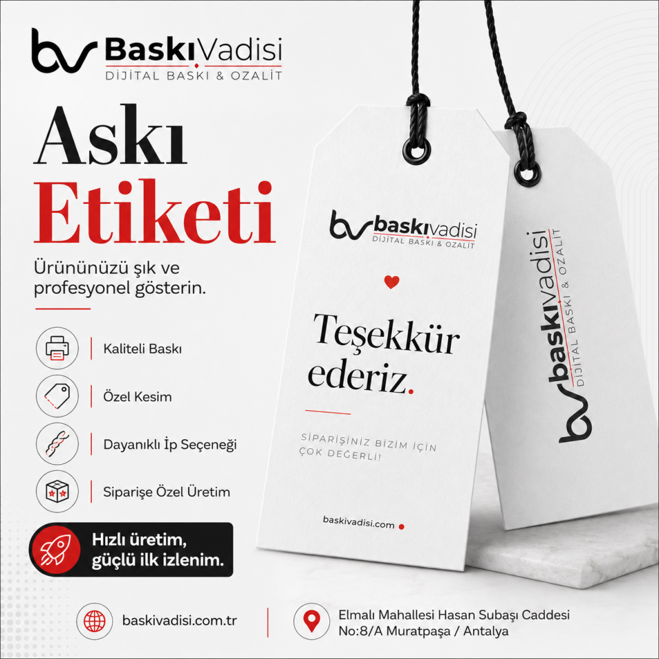 Askı Etiketi