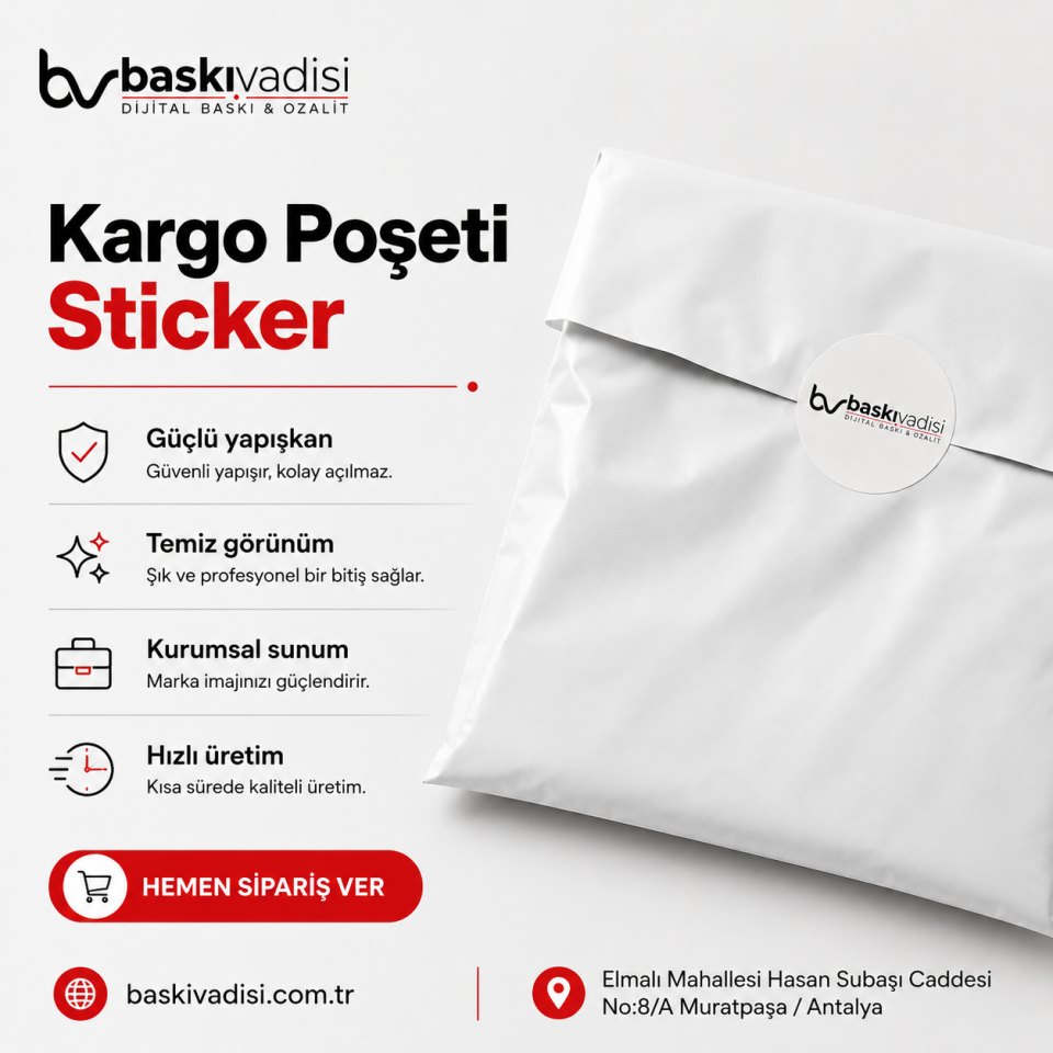Kargo Poşeti Sticker