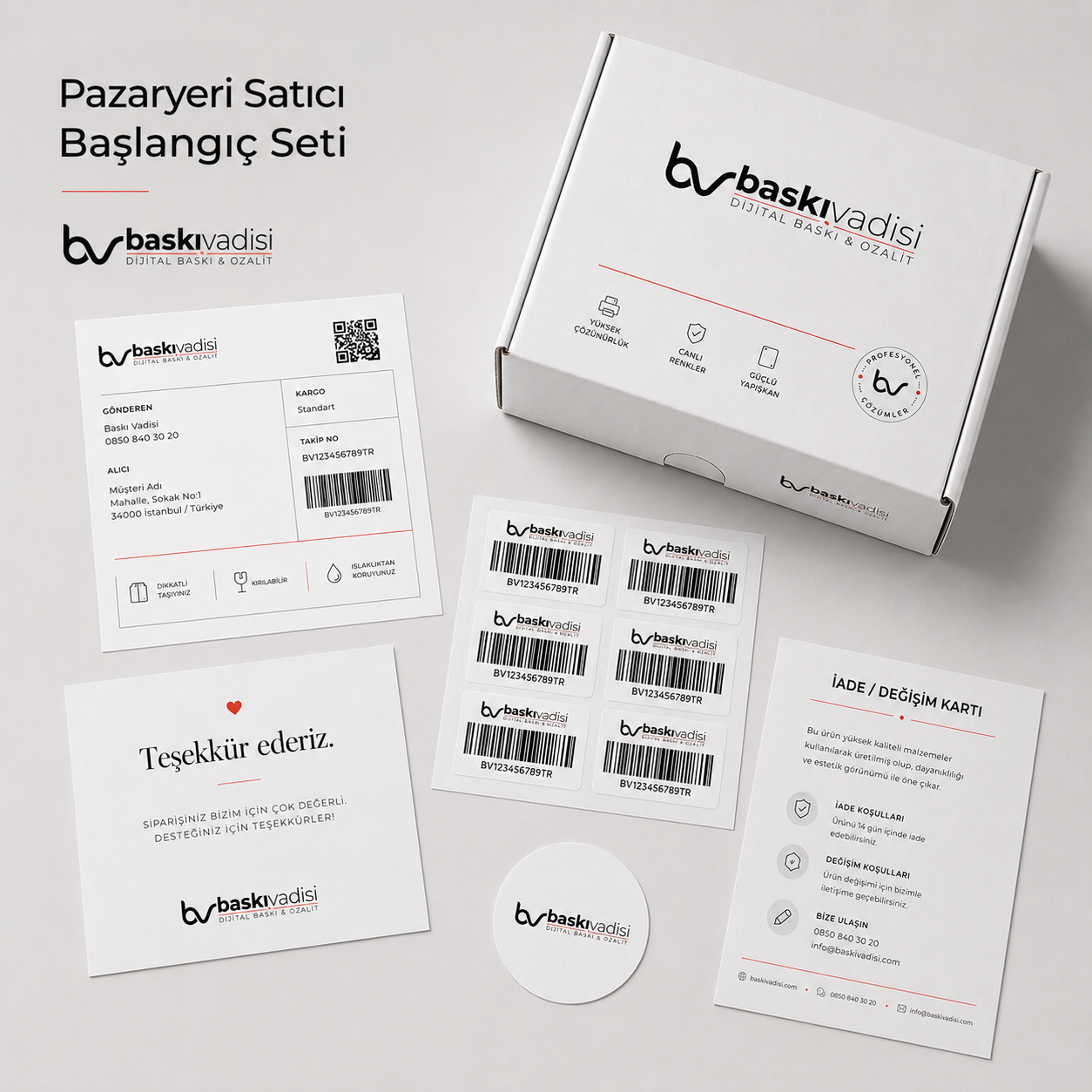 Pazaryeri Satıcı Başlangıç Seti