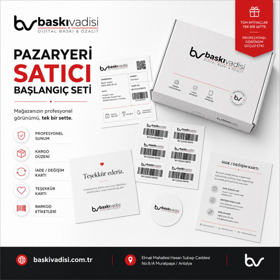 Pazaryeri Satıcı Başlangıç Seti