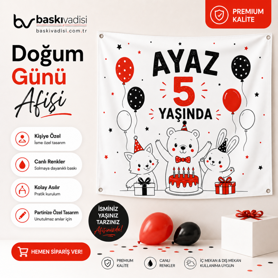 Doğum Günü Afişi