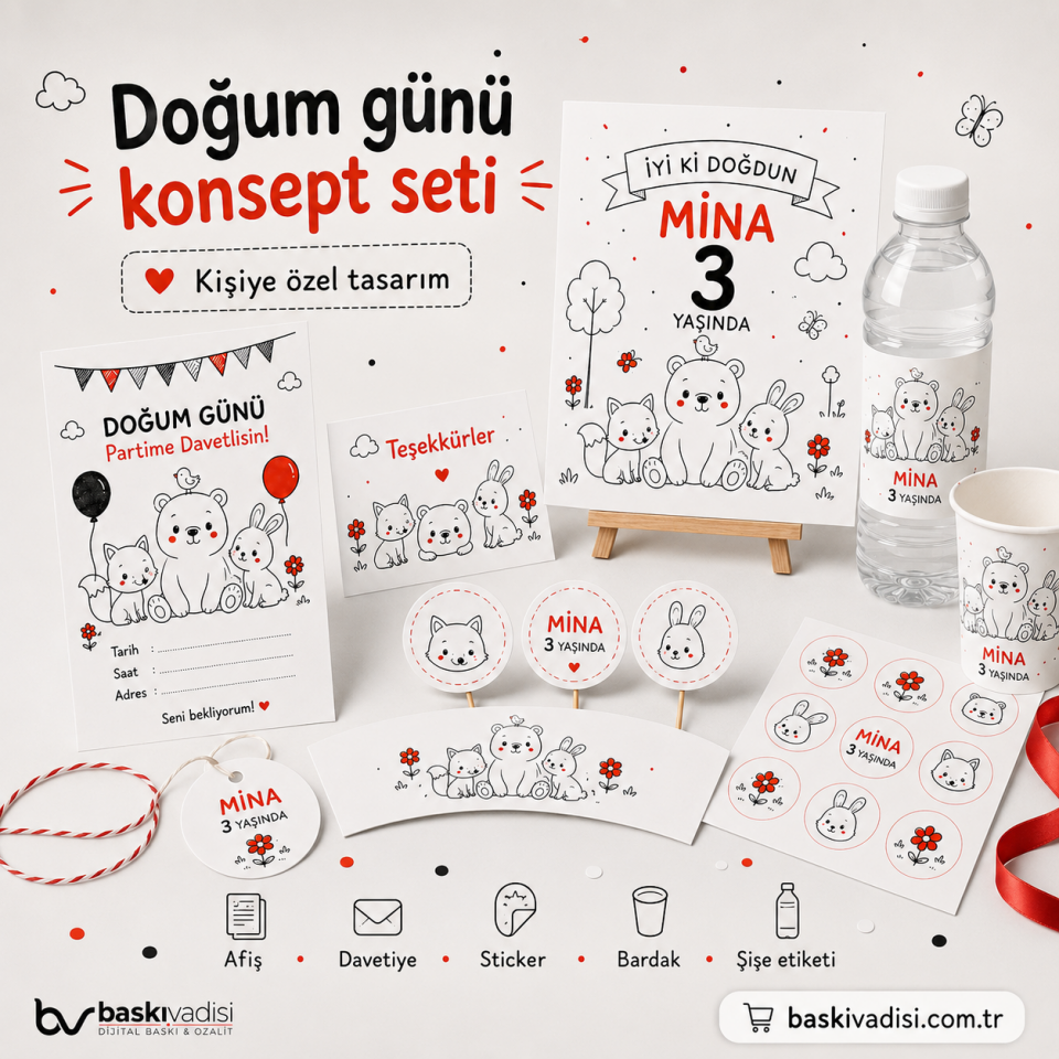 Doğum Günü Konsept Seti