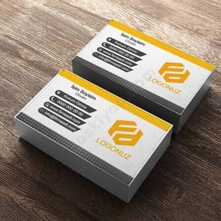 test kartvizit 250 - 130 gr/m2 Mat Kuşe - 8,0 x 8,0 cm