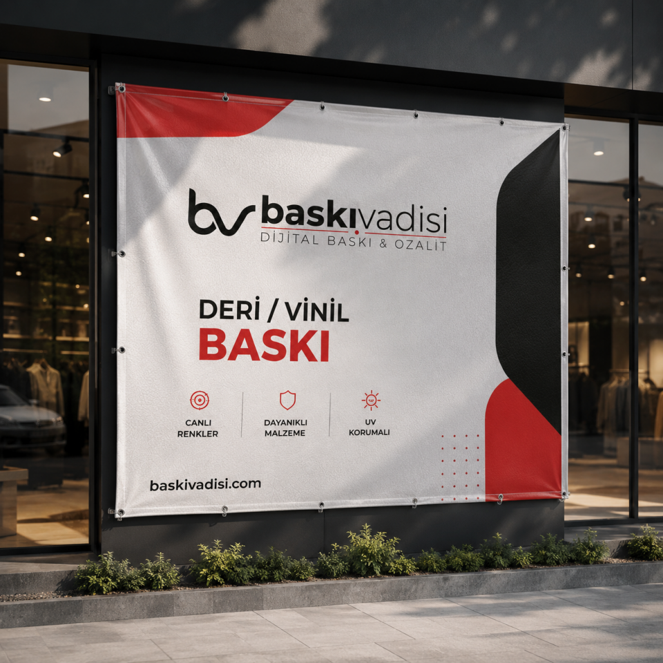 Deri / Vinil Baskı