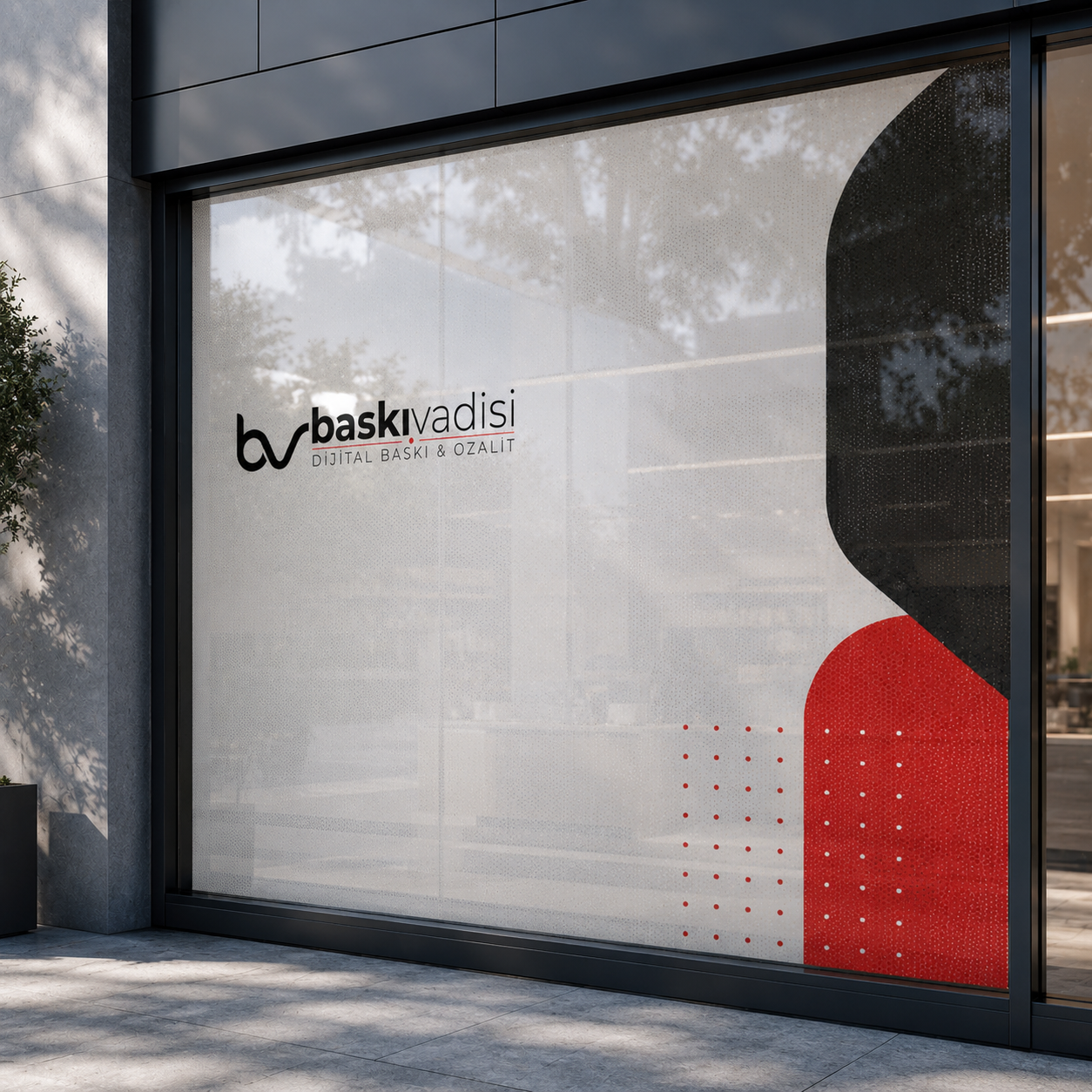 One Way Vision Baskı