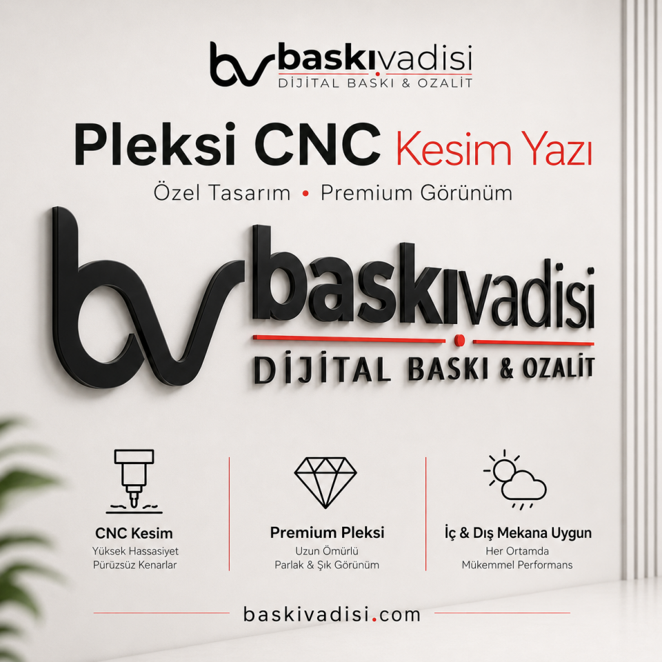 Pleksi Cnc Kesim Yazı