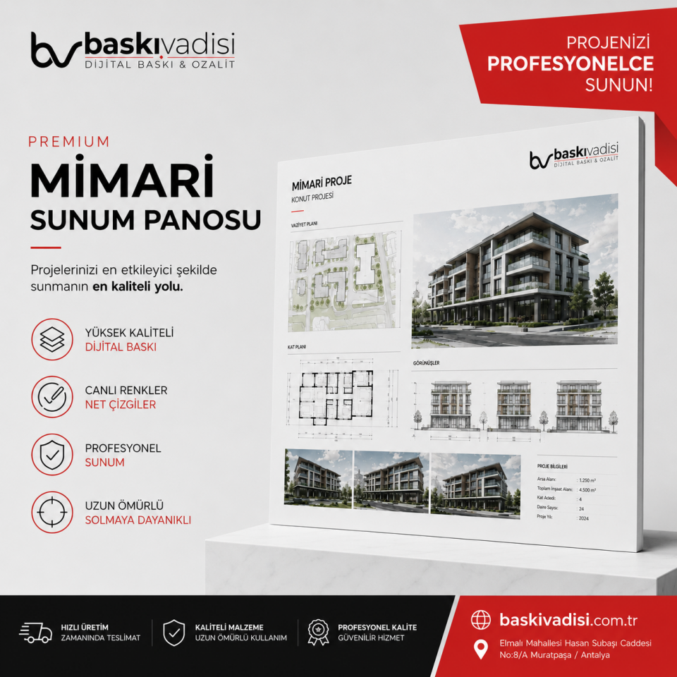 Mimari Sunum Panosu
